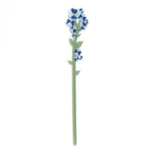 Fiore Nontiscordardime in Plexiglass grande - Vesta