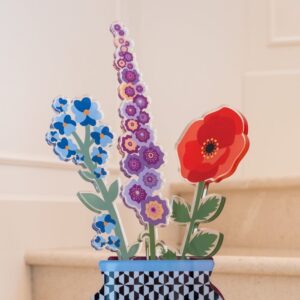 Fiore Lillà in Plexiglass grande - Vesta - immagine 3
