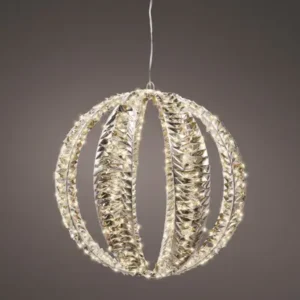 Sfera con Luci a Led bianco caldo Ø40 cm - Kaemingk
