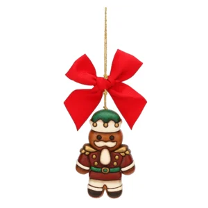 Addobbo natalizio schiaccianoci in ceramica, grande - Thun