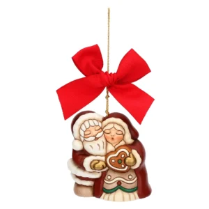 Addobbo natalizio Babbo e Mamma Natale, totem - Thun