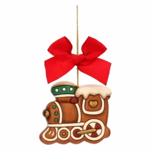 Addobbo natalizio trenino in ceramica, maxi - Thun