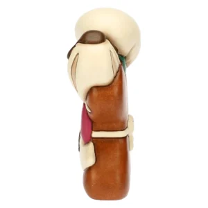 Omino di pan di zenzero Pepi chef in ceramica, medio - Thun - immagine 5