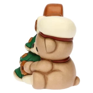 Coppia Teddy e omino di pan di zenzero Pepi in ceramica - Thun - immagine 4