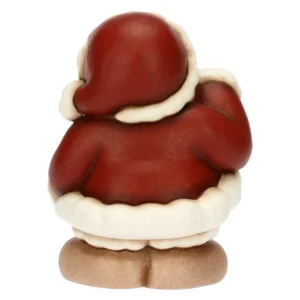 Babbo Natale con lanterna in ceramica, piccolo - Thun - immagine 4