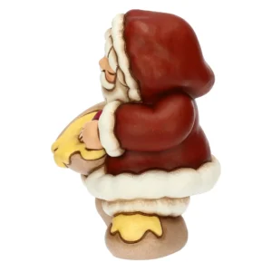 Babbo Natale con ciotola in ceramica, piccolo - Thun - immagine 5