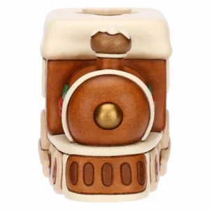 Porta tea-light locomotiva in ceramica - Thun - immagine 4