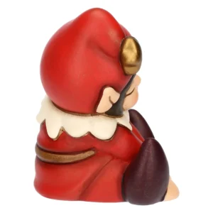 Elfo Birbo in ceramica, piccolo - Thun - immagine 3