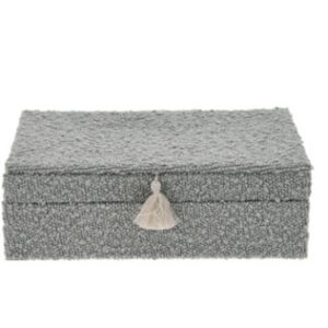 Portagioie Bouclè in 4 colori 25x16 cm - Koopman - immagine 7