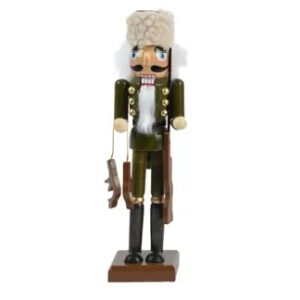 Schiaccianoci Cacciatore in Legno H.25 cm - Kaemingk