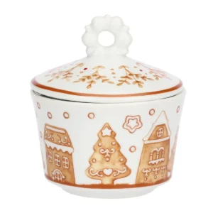 Zuccheriera con cucchiaino in porcellana Thunland - Thun - immagine 3