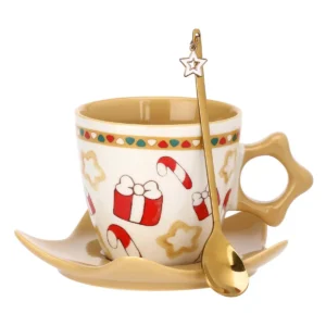 Confezione regalo tazza manico a stella e cucchiaino - Thun